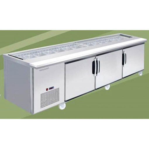 BÀN MÁT SALAD 3 CÁNH BERJAYA-(BS-3D-SSC8-C)